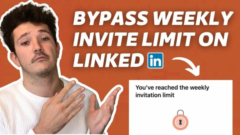 bypass linkedin weekly invitation limit