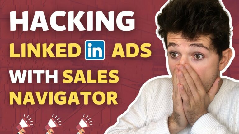 hack linkedin ads with sales navigator 1