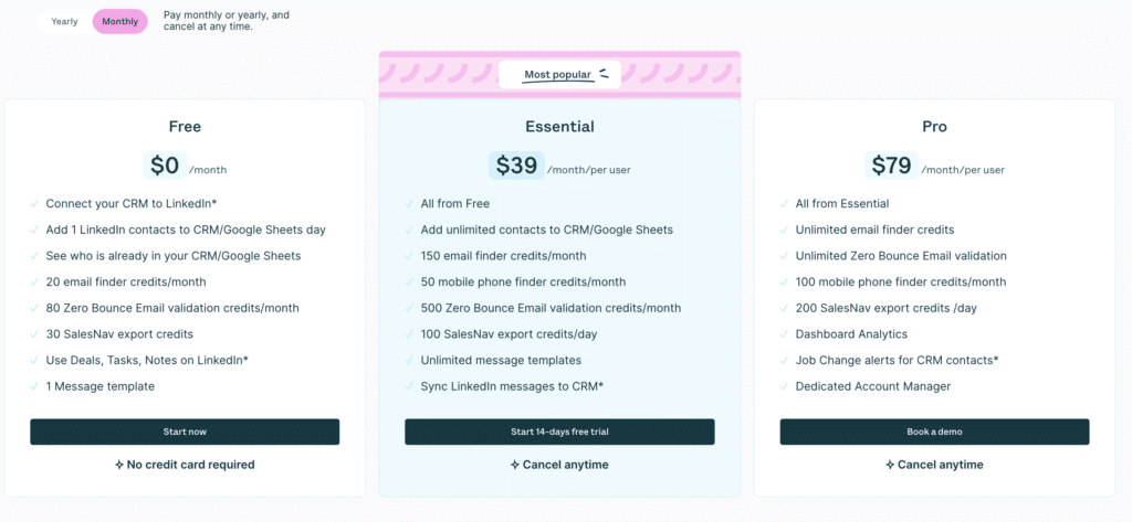 surfe pricing